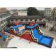 Great Race Pirate Ship Inflatable Outdoor Obsatcle Course for Adults / Kids