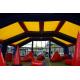 Water proof and fire resistant Inflatable paintball bunker tent