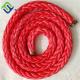Colored 12 Strand UHMWPE Hollow Braided Rope For Pulling 32mm
