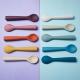 Food Grade Baby Silicone Spoon Feeder Children'S Soup Spoon