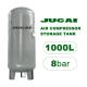 8bar Corrosion Resistant High Pressure Air Storage Tanks 1000L