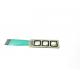 LED Backlight Screen Printing  Tactile Dome Switch With Transparent Window Display