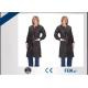 Latex Free Disposable Lab Coats , Anti Static Non Woven Clean Room Lab Coats