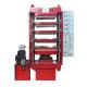 PLC Touch Screen Control System Rubber Tile Press Machine for Carbon Steel Vulcanizing