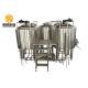 manual control Beer Brewing Equipment 1000L microbrewery with indoor condenser
