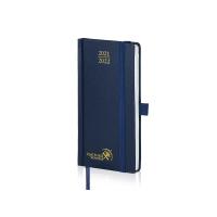 4.25'' X 6.75'' Student Weekly Calendar Planner Navy Blue PU Cover