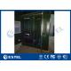 Two Front Doors Outdoor Telecom Cabinet Galvanized Steel IP55 CE Certificated