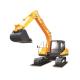 112KW Crawler Type Excavator ZG220 High Energy Efficiency Easy Operation