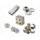 Strong NdFeB Permanent Magnet / Neodymium Button Magnets Customized Sizes