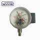 60mm black steel air standard electric contact pressure gauge