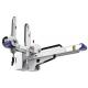 3 Axis JBF-800 1400mm Injection Robot Arm Aluminium Alloy For Packing Servo Driven AC 220V/50HZ
