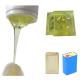 80A Polystone Statue Mold Polyurethane Liquid Rubber Light Yellow Transparent