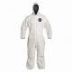 Custom Made Disposable Hooded Coveralls , Surgical Disposable Protective Suit