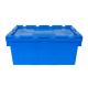 Customized Color Attached Lid Logistic Nesting Plastic Container for Transport and Storage