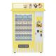 Sandwich Cupcake Fruit Vending Machine With Lift Coolant Function 22 inch LCD