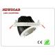 350 rotatable degree 60 adjustable degree 60W led downlight for hypermarkets