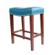 American Style Dining Chair Sets 10kgs blue leather barstool