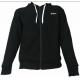 Hooded Black Mens Fleece Coat Padded Windproof Heat Retention S-2XL