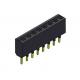Female Header Connector 2.54mm Single Row Dip TYPE 1*2PIN To 1*40PIN H=6.80mm