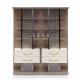 Contemporary Design High End Glass Cupboard Cabinet For Drinks  W005D8