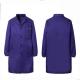 Durable TC Fabric Medical Lab Coats , Custom Logo Protective Dark Blue Lab Coat