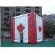 giant inflatable cube tent inflatable canada maple leaves tent