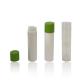 Screw Cap White Bulk Plastic Lip Balm Tube 15*66mm High Durability