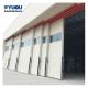 Aluminum Alloy Sliding Panel Aircraft Hangar Door Large Automatic Industrial