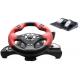 Wired Vibration Gaming Steering Wheel And Pedals For PC / X-Input