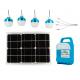 High Quality Home Solar Energy Lighting System All In One Solar System Indoor With 3pcs Light Bulb