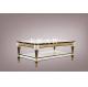 Living Room High Quality French Carved Coffee Table FLN-M-CJ301