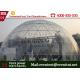 Mini Beach Dome Tent PVC Cover 18m Diameter / Large Outdoor Canopy Tent  For Wedding