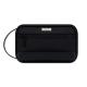 Double Layer Tech Storage Pouch , Black Electronic Organizer Bag