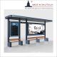 AC220V Bus Stop Shelter