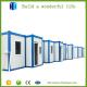 prefabricated sandwich panel  storage container house folding in south africa