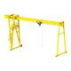 High duty Rail mounted single girder mobile gantry crane for sale with CE