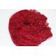 red color AAA grade recycled polyester fiber PSF for spinning