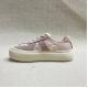 Women pink classic and comfort sneaker with silk lace daily use