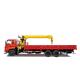 Construction 14 Ton Truck Mounted Crane With High Lifting Height And Hydraulic Parts