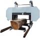 China Hard Wood Cutting Machine Large Portable Horizontal Wood Band Sawmill