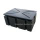 Black Modular LLDPE Floater Dock EPS Foam 30mm Floating Pontoon