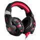 LED Over Ear 100mA DC5V USB Gaming Headset With Microphone