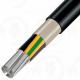 Aluminium Underground Insulated Electrical Wire With PVC Insulation PVC Sheath