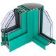 Slim Frame Aluminium Sliding Window Profile Lightweight Long Life Span