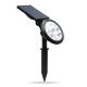 7000K Rechargeable Solar LED Street Light 50 Lumen Solar Garden Lights