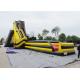 70’ X 32’ X 33’ Yellow And Red Giant Inflatable Water Slide Deagon Head Shape