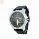 30 Meters Water Resistance Leather Strap Quartz Watch with LOGO Customization