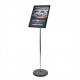 Shopping Mall Poster Board Stand 1290X290mm Advertising Display Equipment