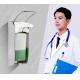 Drip / Spray Manual Soap Dispenser 500ml Capacity Medical Elbow Type Long Lifespan