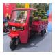 Open Body Type 300cc Tricycle Adult with Roof Dump Truck Motorcycle Gasoline Motor 3 Wheel